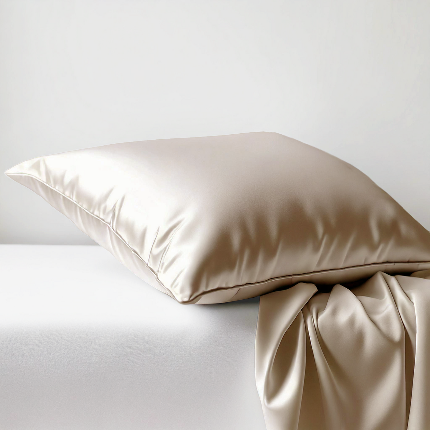 Champagne Dream silk pillowcase