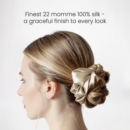 Champagne Dream Scrunchie