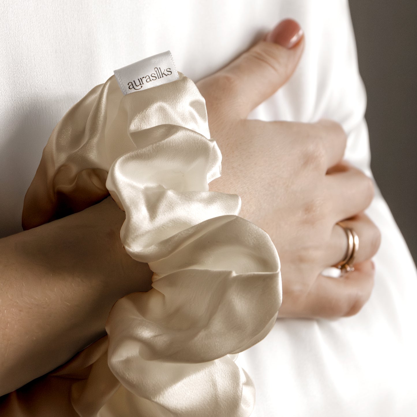 Champagne Dream Scrunchie