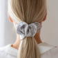 Moonlit Silver Dust Scrunchie