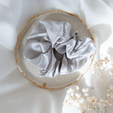 Moonlit Silver Dust Scrunchie