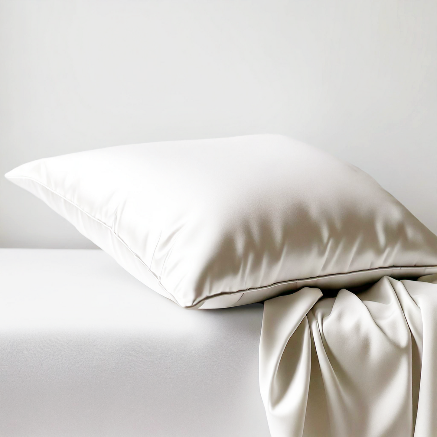 White Pearl Glow Pillowcase